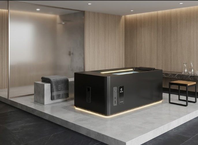 Elite Frost Luna Black - Baño de Crioterapia (All-in-one)